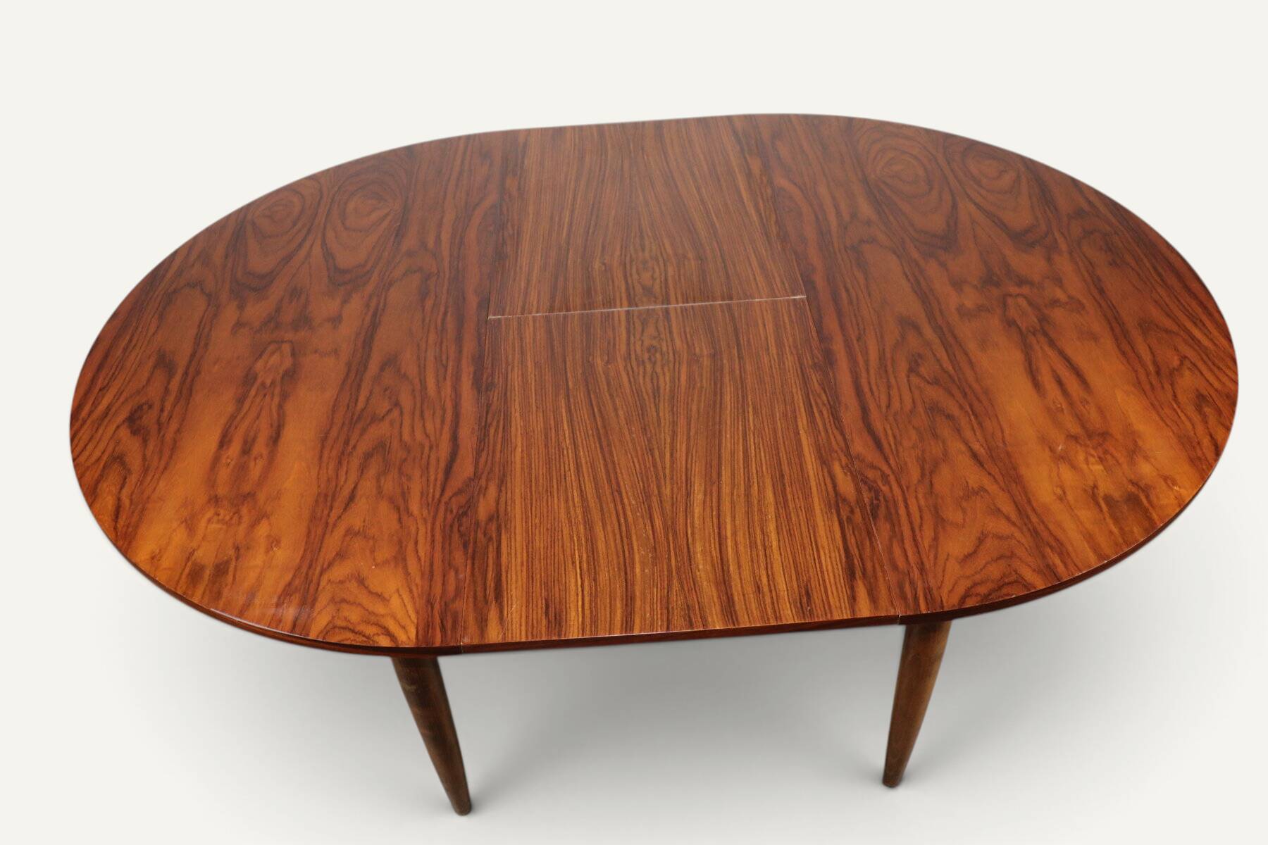 Table de repas extensible en teck, années 1960