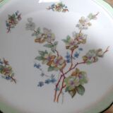 flat, old earthenware Compote