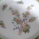 flat, old earthenware Compote