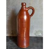 High bottle Art-popular heavy earth enamelled late nineteenth