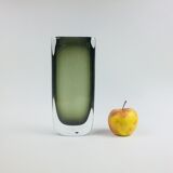 Glass vase by Nils Landberg for Orrefors, 1960