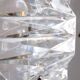 Crystal Wall Lamps set of 3 by J.T. Kalmar, 1960s