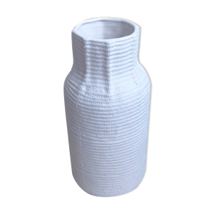 Vase en céramique habillage - coton
