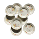 Flat plates in earthenware "Butterfly Flowers" Gien
