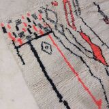 Handmade moroccan berber rug 232 x 145 cm