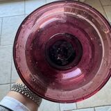 Biot bubbled glass vase and tealight holder