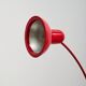 Memphis red desk lamp, 1970s