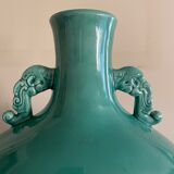 Ceramic gourd vase by paul millet a sevres - circa 1920