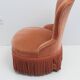 Fauteuil crapaud vintage