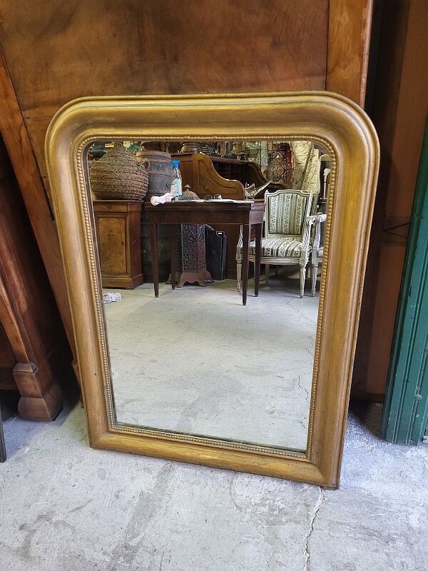 Mirror louis philippe dore of the XlXth siecle