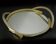 Gilded Rope Serving Tray, French Mirror Tray, Drinks Tray