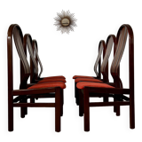 Lot 6 old Italian design bentwood chairs from the 70s vintage