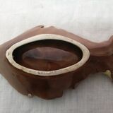 Vallauris old vintage lava-style fish dish