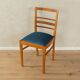 6x chaises de salle à manger Art déco
