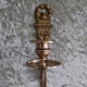 Wall candle holder in bronze and brass louis XVI style