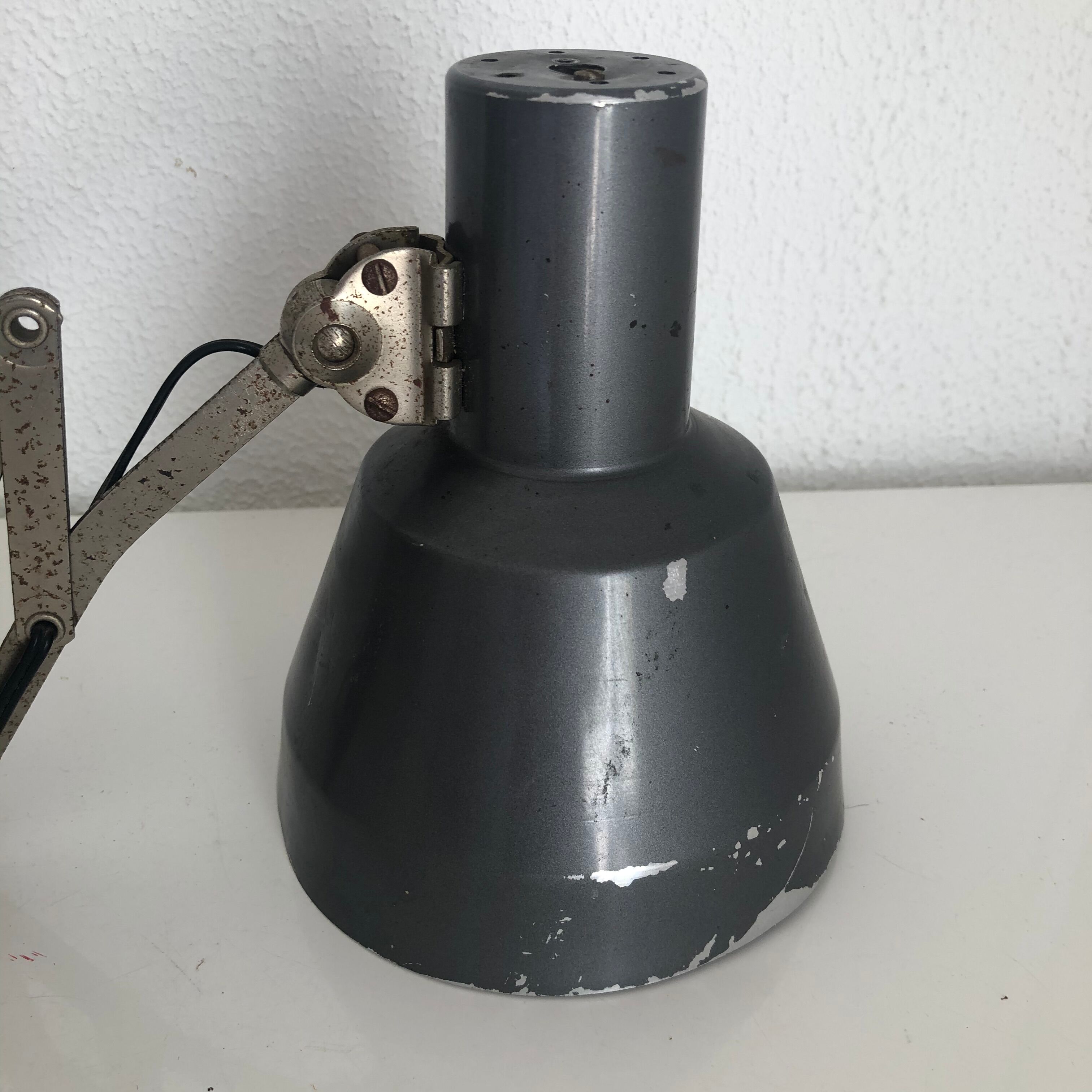 Lampe accordéon 1960, 65 x 18 cm