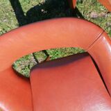 Pair of shell armchairs n°634 by Michel Ducaroy for Roset SNA