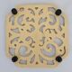 Enamelled cast iron trivet
