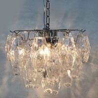 Murano glass Poliedri chandelier