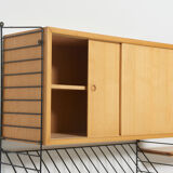 Shelving System in Ash by Nisse Strinning for String, Sweden - 1950