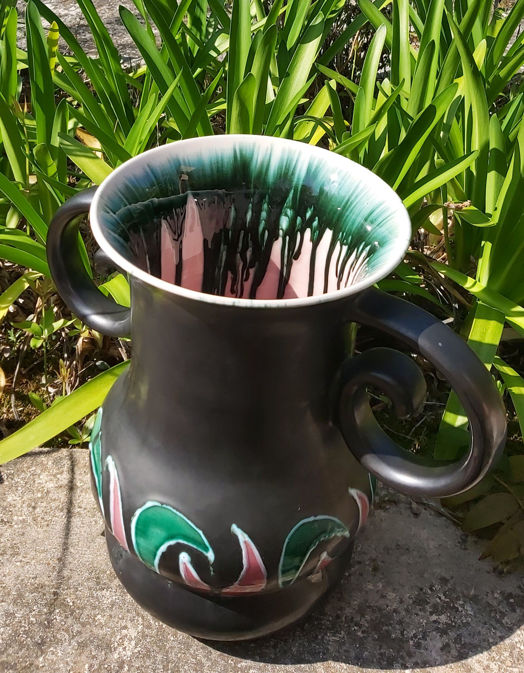 Vallauris 50's ceramic vase