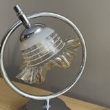 Pair mid century modern bedside lamps