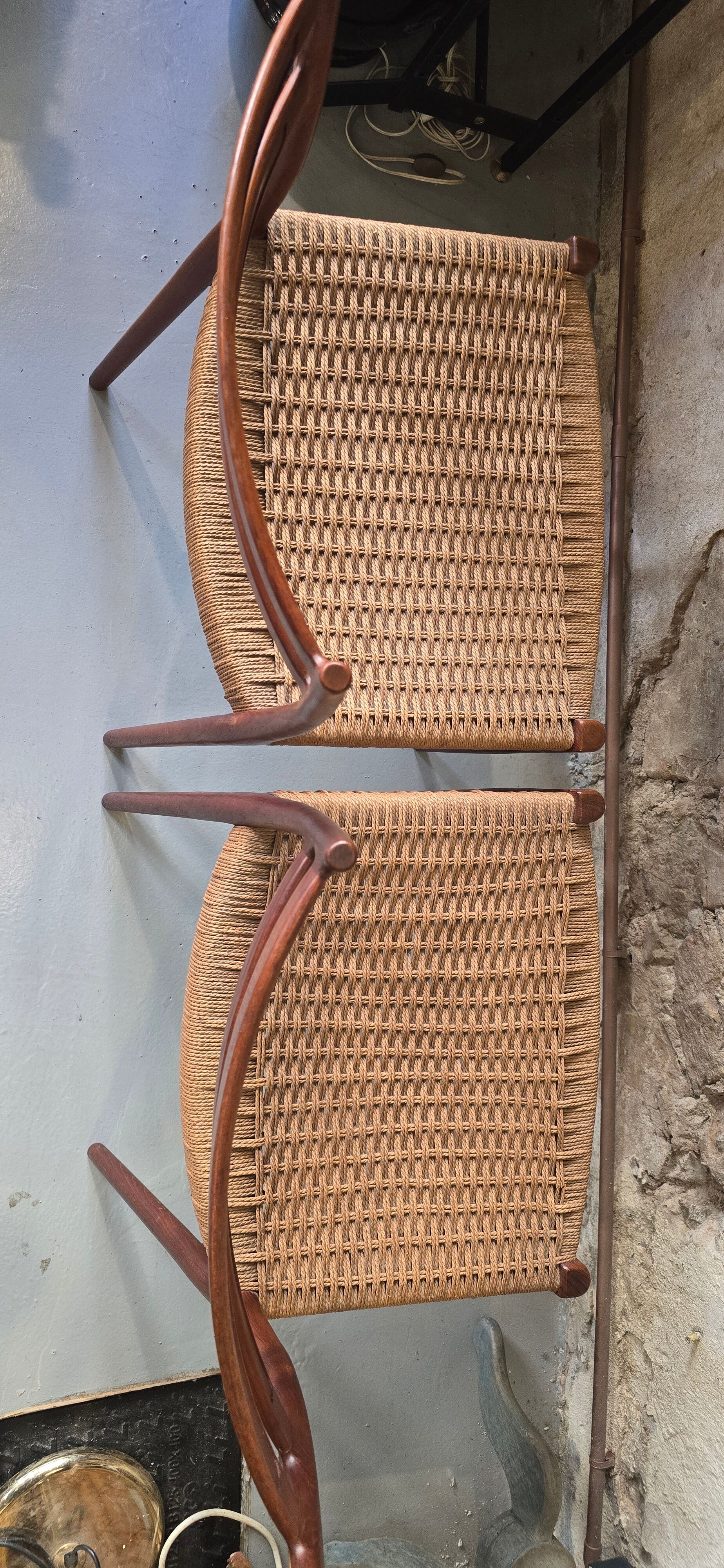Arne Wahl Iversen - Pair of chairs GS-70 Ed. Glyngore Stolefabrik 1960 DK