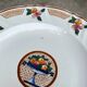 Plat et assiettes art déco, Longwy - décor Maurice