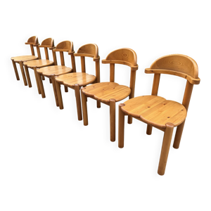 6 chaises scandinaves - rainer