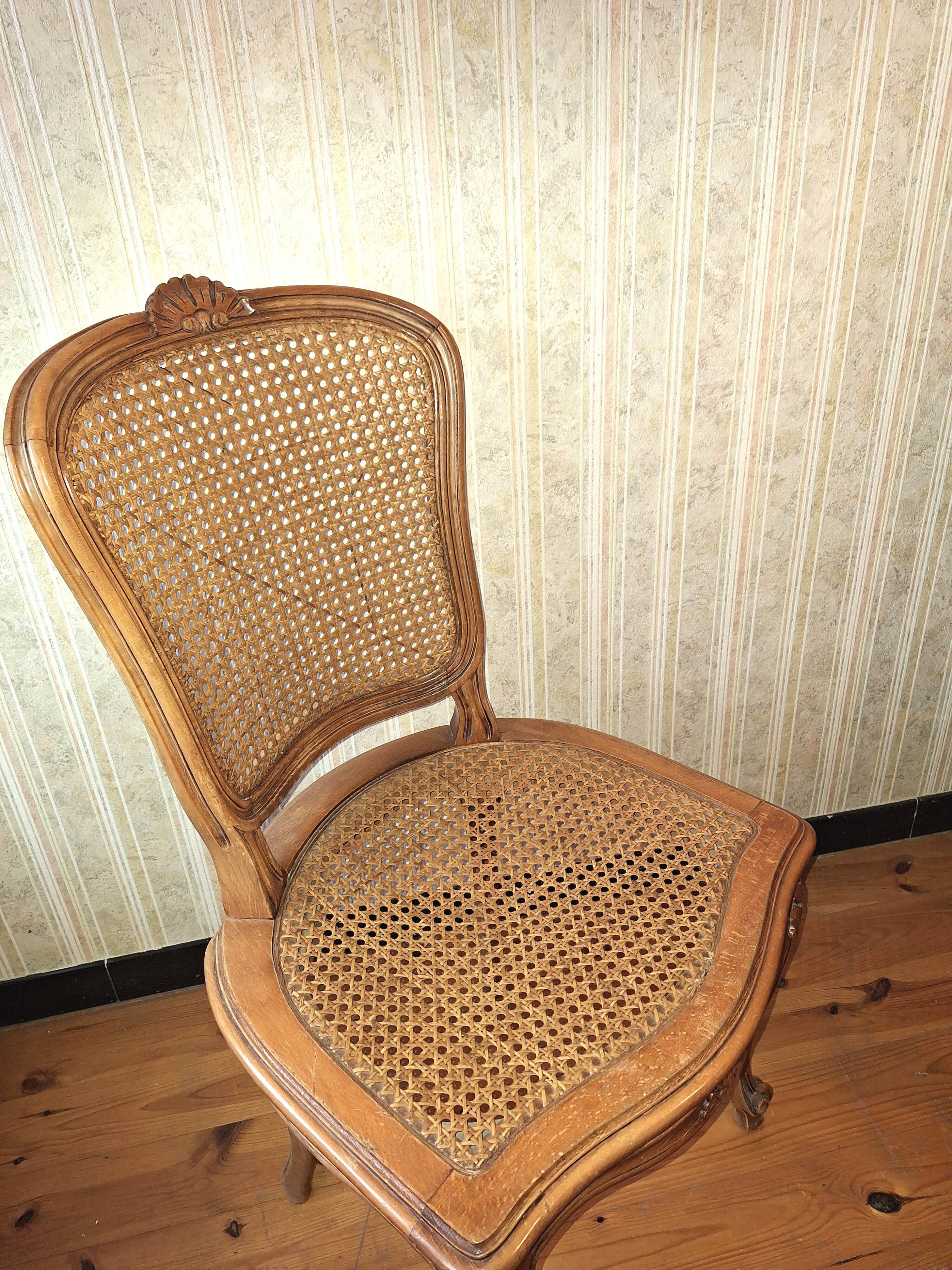 Four dining room chairs