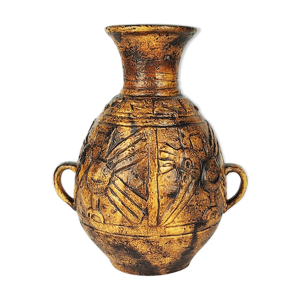 Vase au décor Aztèque de Jasba