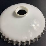 White opaline lampshade late 19th early 20th century