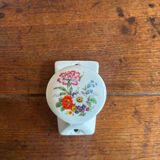 Vintage set of two porcelain coat hooks Champs Élysées Paris