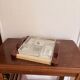 Vintage Serving Tray Aperitif Handle Thuya Walnut Art Deco Mirror Platter