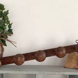 Patère en bois brut