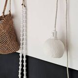Paper and linen moon walker
