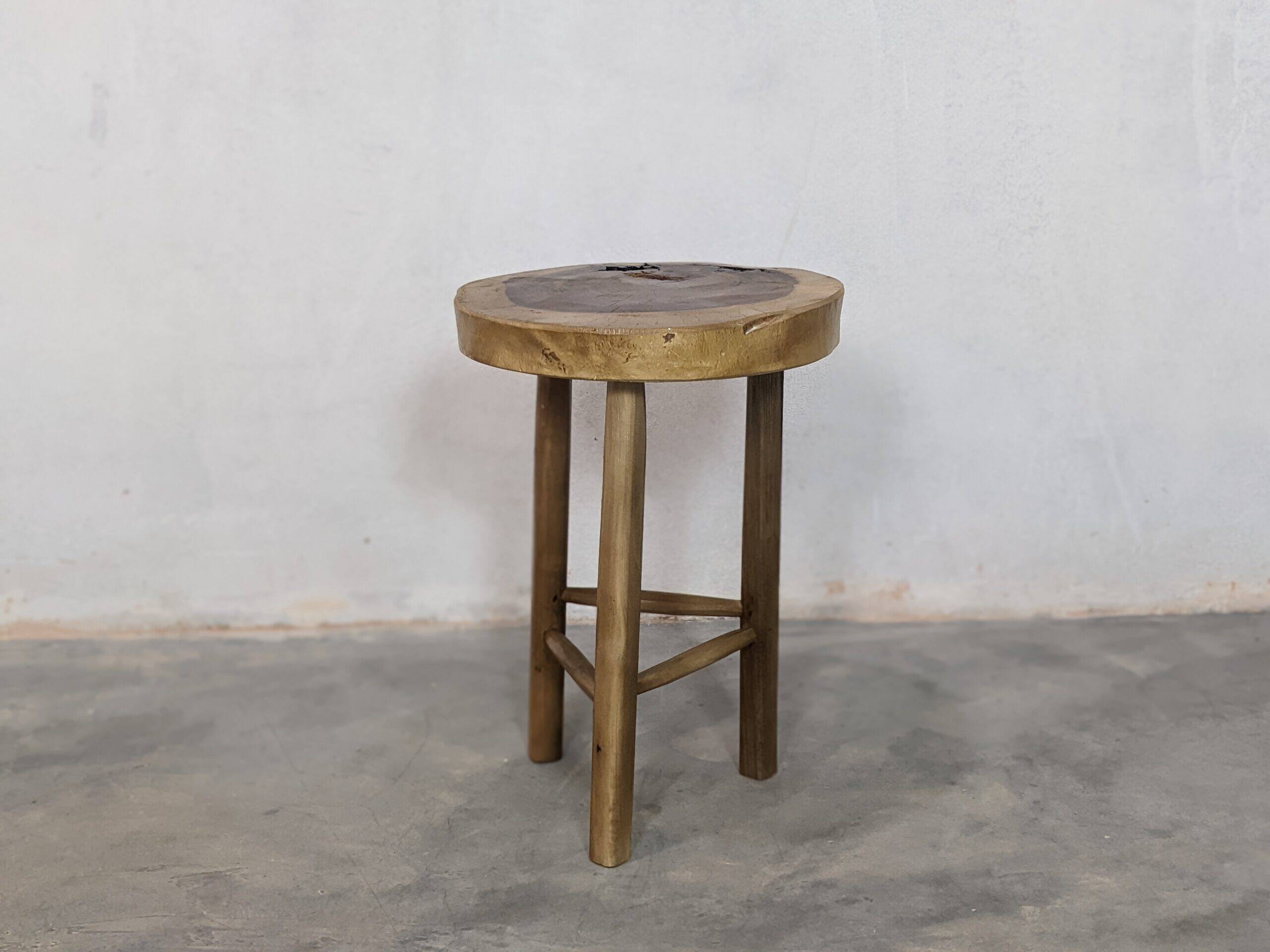 Walnut wood table