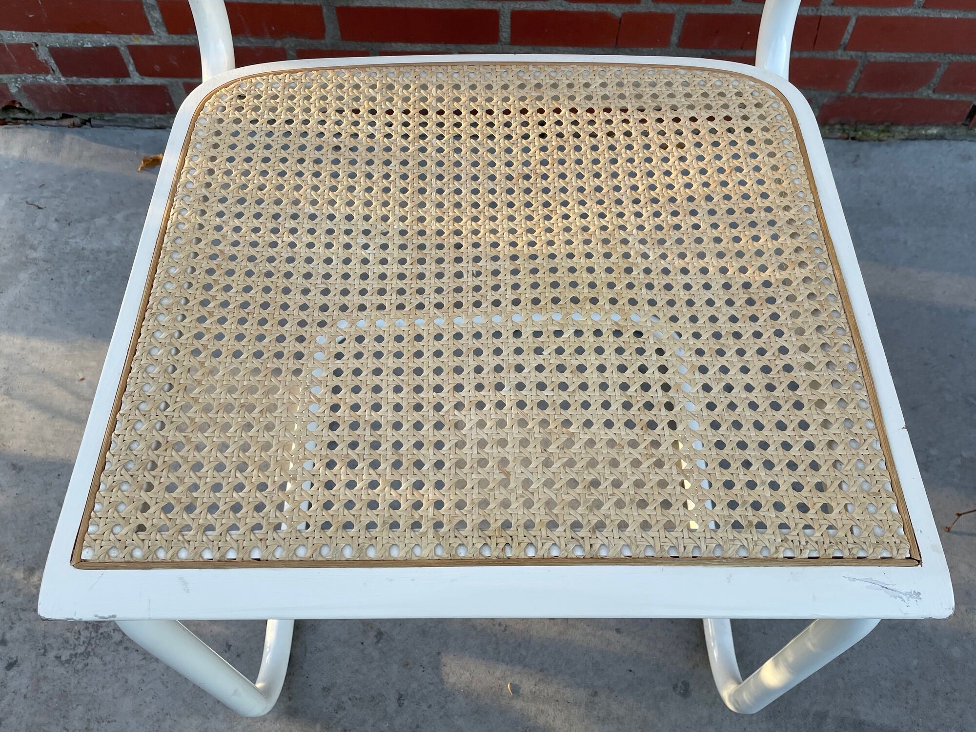 Suite of 4 chairs Cesca by Marcel Breuer made in Italy