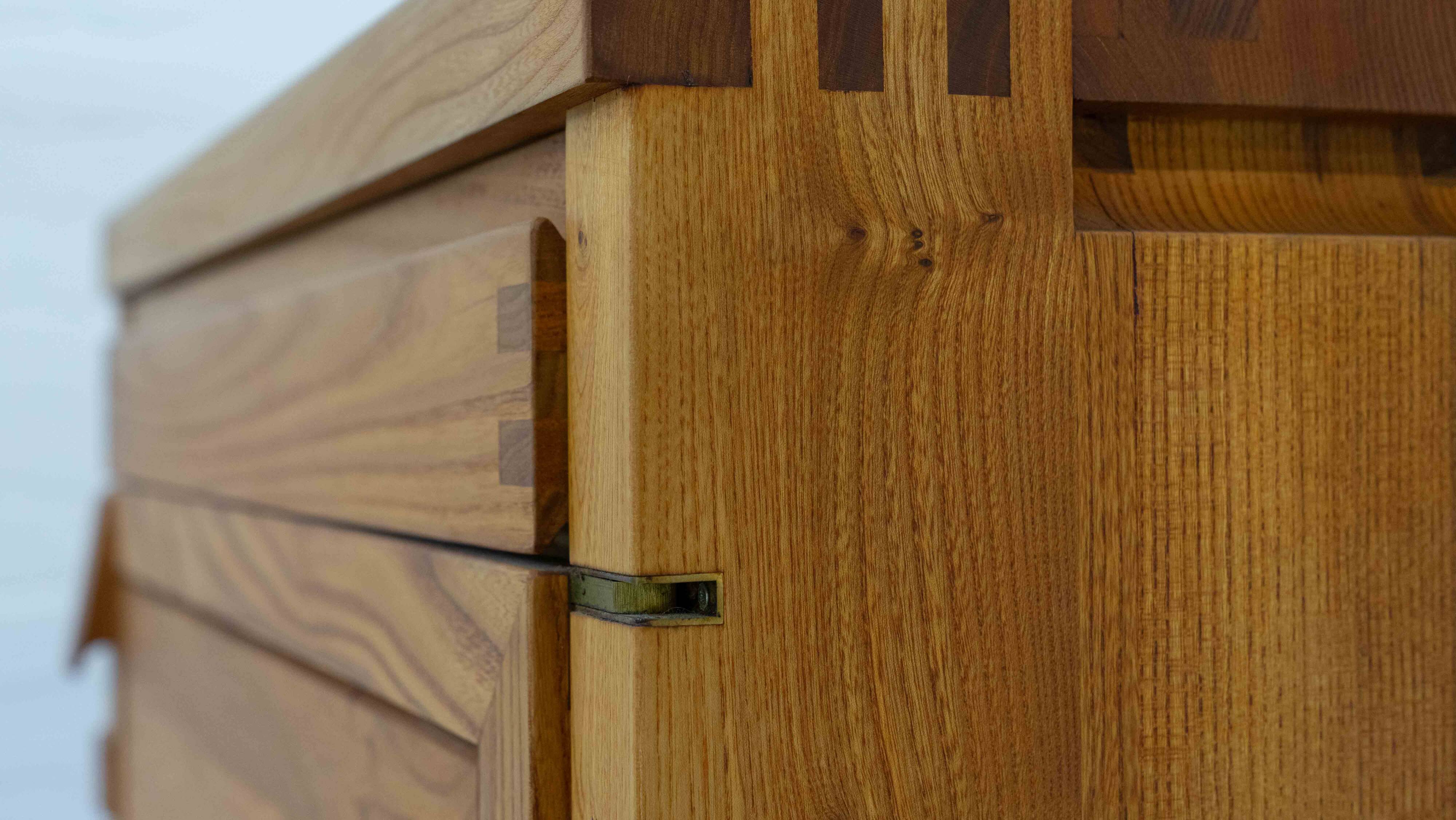 Sideboard Model R09 by Pierre Chapo in solid elm