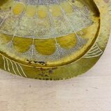 Brass fish catchall, vintage