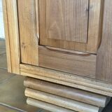 Restored solid wood Art Deco sideboard