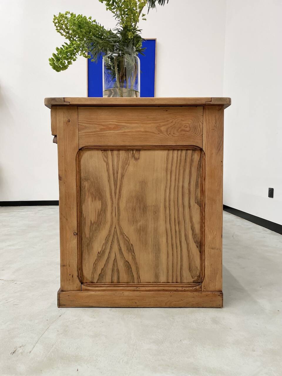 2m central island pine counter