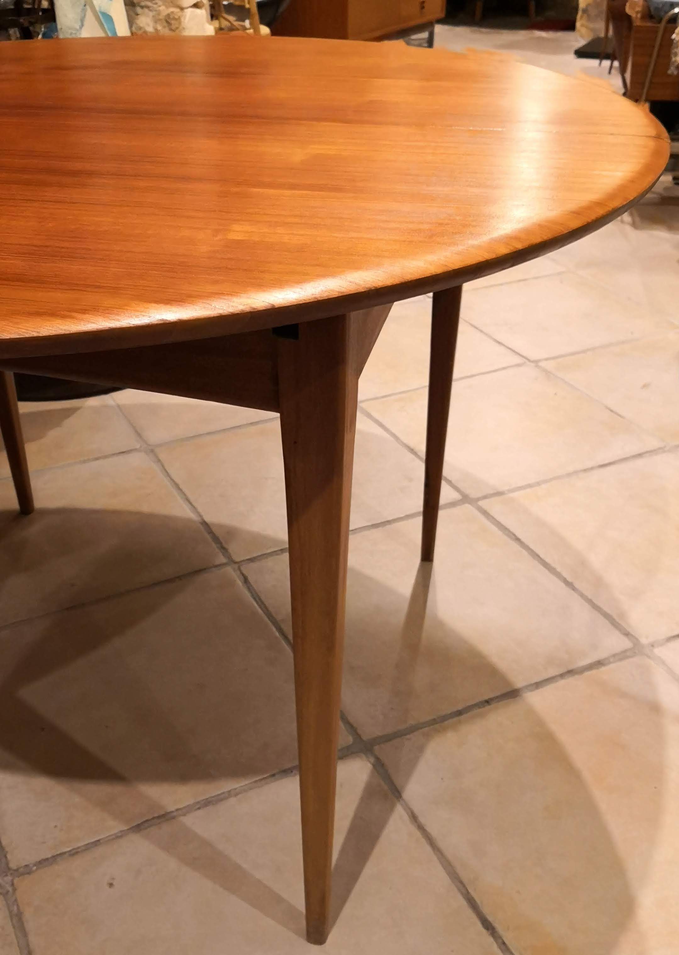 Scandinavian LB teak dining table 1960