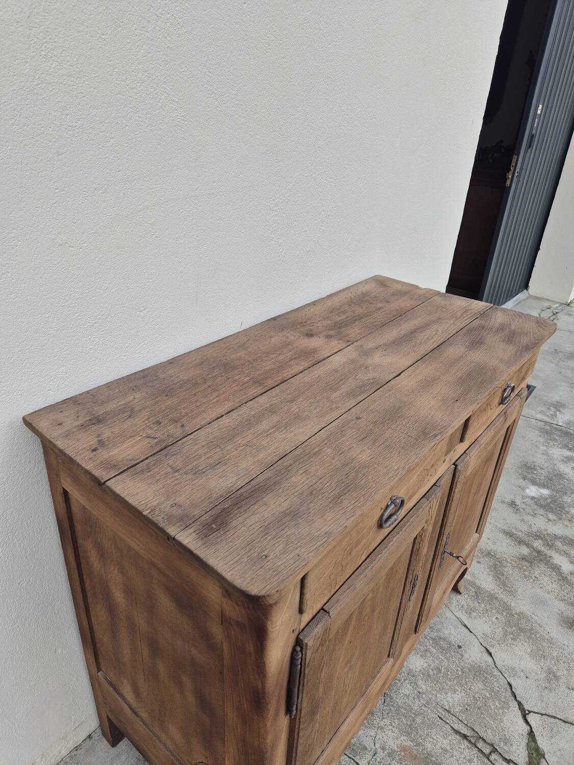 18th century Louis XV period sideboard in solid oak
