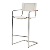 Tubular bar stool in Bauhaus style