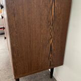 Vintage rosewood chest of drawers 60s