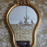 Golden rocaille mirror Louis XV style