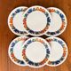 Set of 6 dessert plates Acapulco by Villeroy & Boch - 1970s
