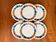Set of 6 dessert plates Acapulco by Villeroy & Boch - 1970s
