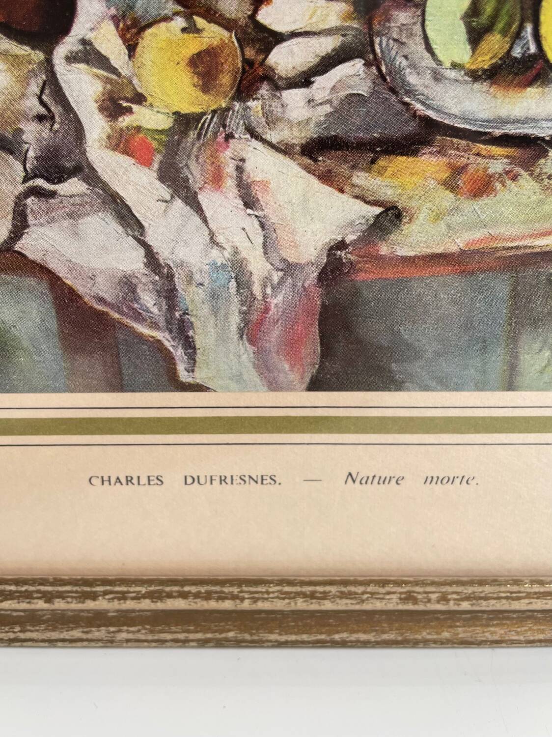 Recomposed old framework - Charles Dufresnes